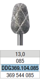 BUR DUO DIACRYLIC GRINDER D369 DIAMETER 8.5mm