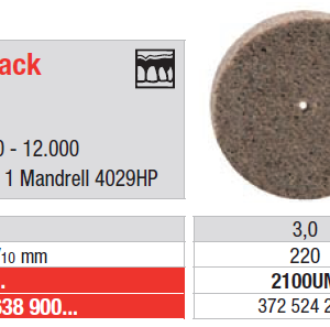 SOFTCRACK DISCS 10pcs + MANDREL