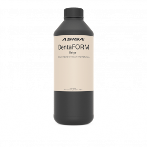 3D PRINTING RESIN ASIGA DENTAFORM BEIGE 385nm & 405nm 1kg