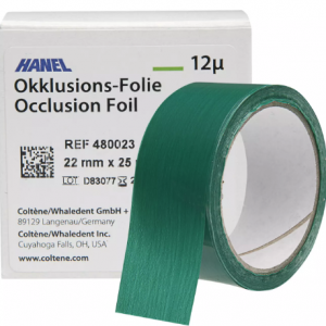 ARTICULATING FOIL GREEN SS 12MIC 25m WHALEDENT HANEL