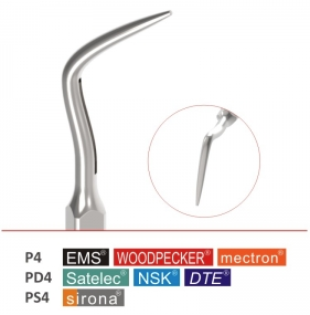 SCALER TIP PERIODONTAL P4 FOR EMS/WOODPECKER/MECTRON 1pcs