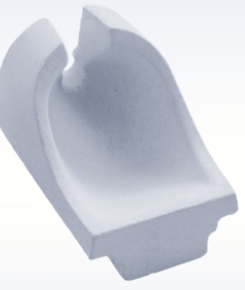 CRUCIBLE KERR TYPE 1pcs SLOTTED