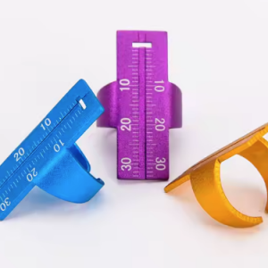 ENDO ROOT CANAL MEASURING FINGER RULER ALUMINIUM