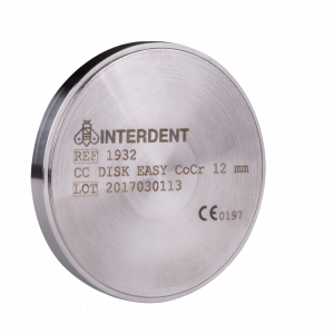 BLOCK OPEN CRCO EASY DISC 10mm INTERDENT
