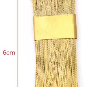 BRUSH CH FLAT BRASS WIRE 1pcs